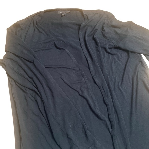 J.Jill Black Open Front Cardigan small - Picture 5 of 5
